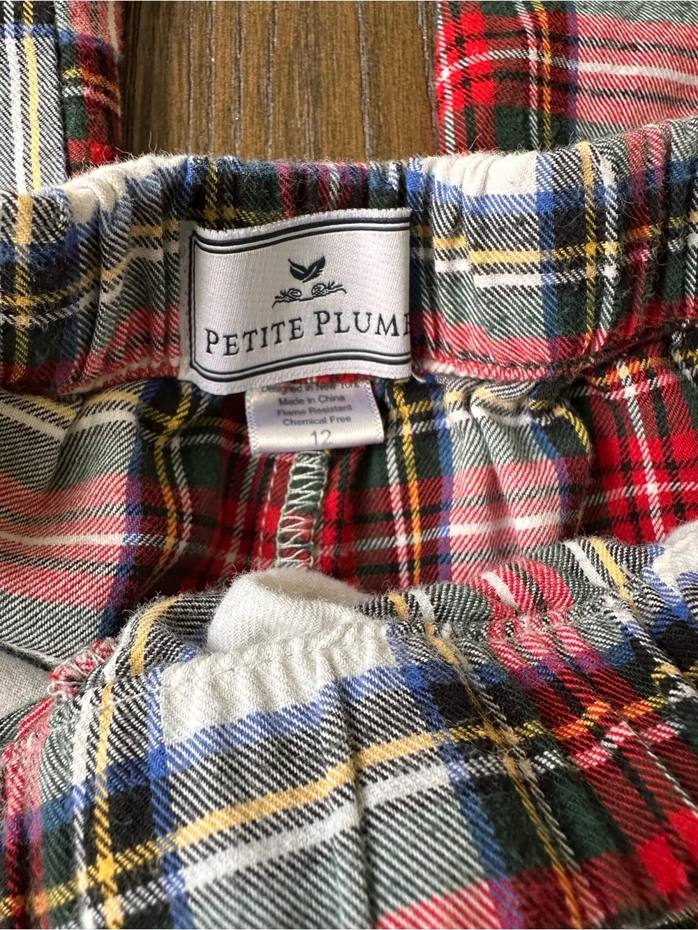 Petite Plume pajama lot size 12